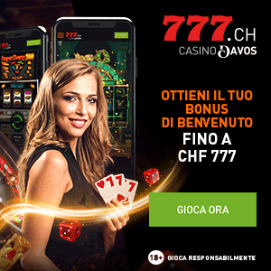 Ottieni maggiori informazioni su Casino777.ch